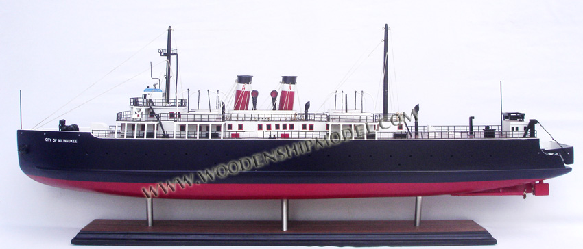 SS City of Milwaukee Car Ferry Model